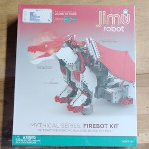 JIMU Robot Mythical Series: FireBot Kit Learn To Code Interactive Block Dragon